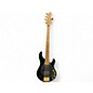 Used Ernie Ball Music Man Stingray 5 H Black Sparkle Electric Bass Guitar thumbnail