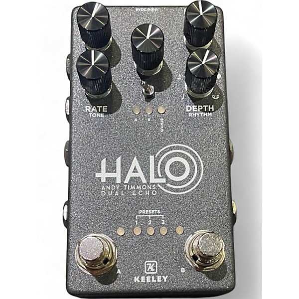 Used Keeley HALO ANDY TIMMONS DUAL ECHO Effect Pedal