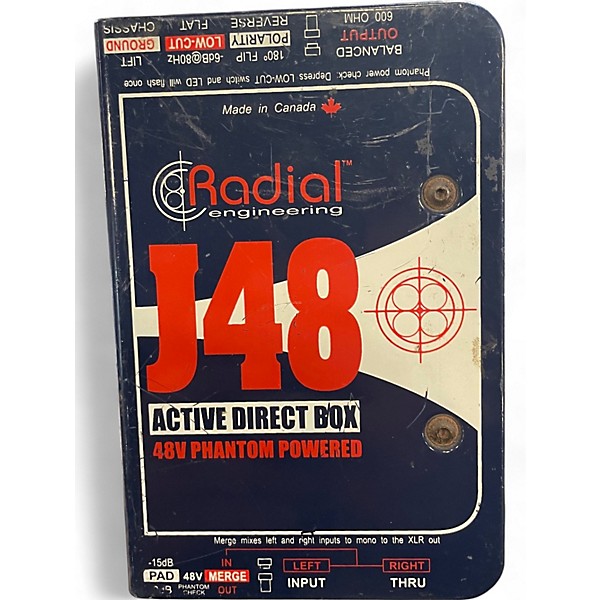 Used Radial Engineering j48 active direct box Direct Box,New Products : American Fashion Style Bags On Sale