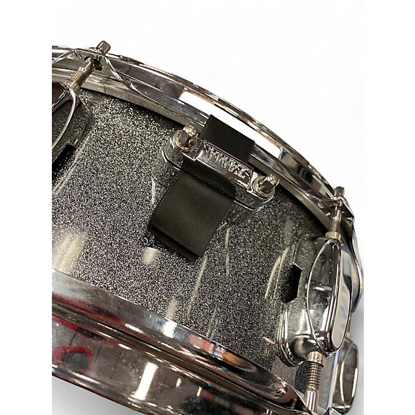 Used TAMA 14X5 Silverstar Snare Silver Sparkle Drum