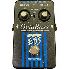 Used EBS Octabass Triple Mode Bass Octave Divider Bass Effect Pedal