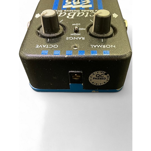 Used EBS Octabass Triple Mode Bass Octave Divider Bass Effect Pedal