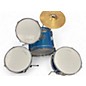 Used Ashthorpe 4 Piece JUNIOR SERIES BLUE SPAPRKLE Drum Kit thumbnail