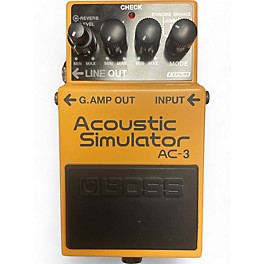 Used BOSS AC3 Acoustic Simulator Effect Pedal