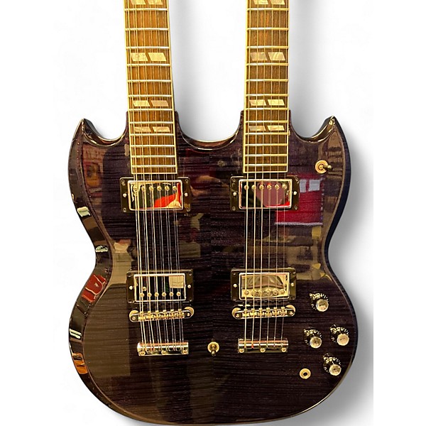 Used Gibson Used 2019 Gibson EDS1275F SG Double Neck Purple