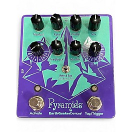 Used EarthQuaker Devices Pyramids Stereo Flanging Device Effect Pedal