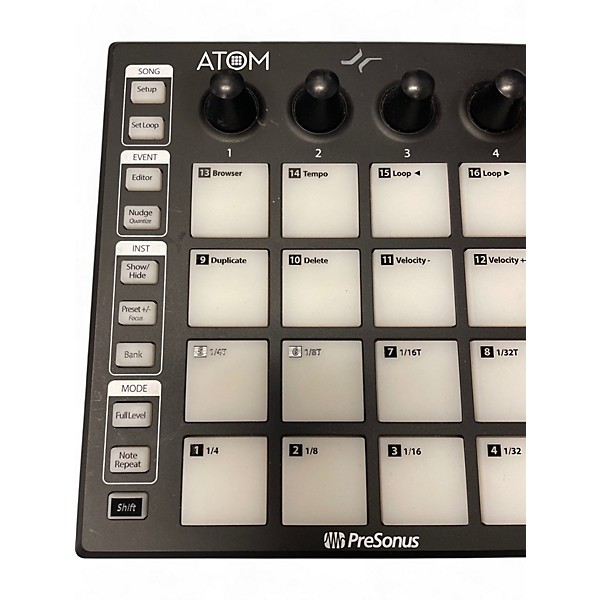 Used PreSonus ATOM MIDI Controller