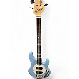 Used Sterling by Music Man Ray4HH Cerulean Blue Electric Bass Guitar