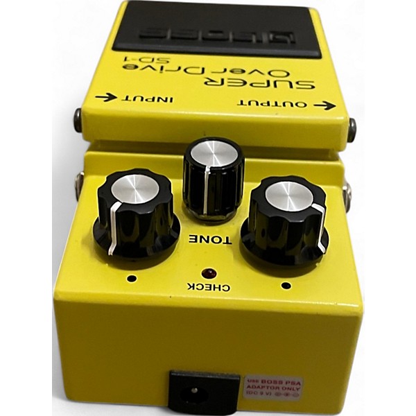 Used BOSS SD1 Super Overdrive Effect Pedal