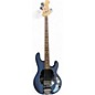 Used Sterling by Music Man Ray4 Trans Blue Electric Bass Guitar thumbnail