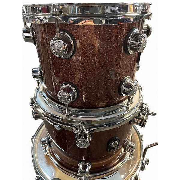 Used Natal Drums 4 Piece custom maple kit sparkle Drum Kit