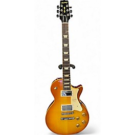 Used 2022 Heritage H-150 Custom Core Plain Top Dirty Lemon Burst Solid Body Electric Guitar