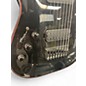 Used Schecter Guitar Research Blackjack V8 Left Handed Black Solid Body Electric Guitar