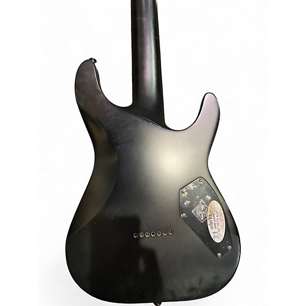 Used Schecter Guitar Research C7 STEALTH Black Electric Guitar