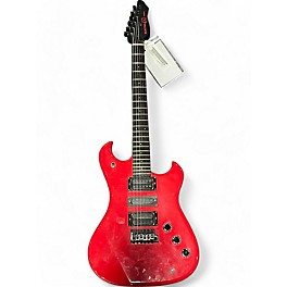 Used Electra Phoenix Guitar Red Solid Body Electric Guitar