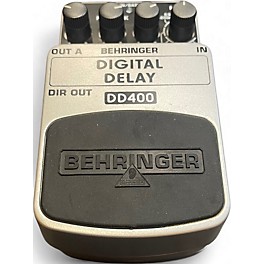 Used Behringer DD400 Digital Delay Effect Pedal