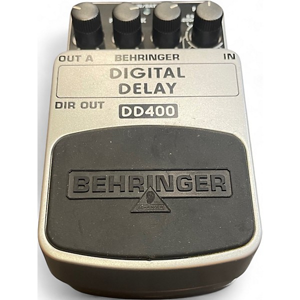 Used Behringer DD400 Digital Delay Effect Pedal