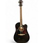 Used Hohner CD-65CE-TBK Black Acoustic Electric Guitar thumbnail