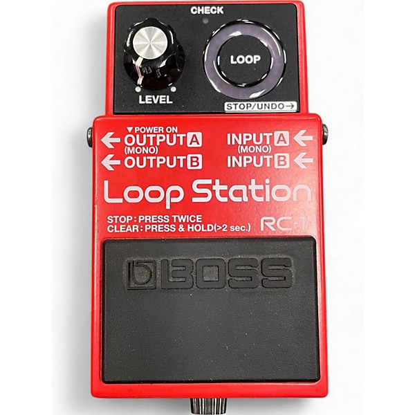 Used BOSS RC1 Loop Station Pedal