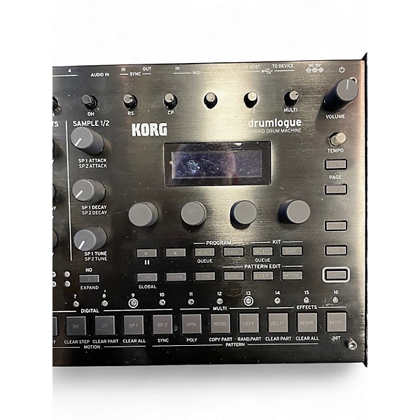 Used KORG Drumlogue Drum Machine