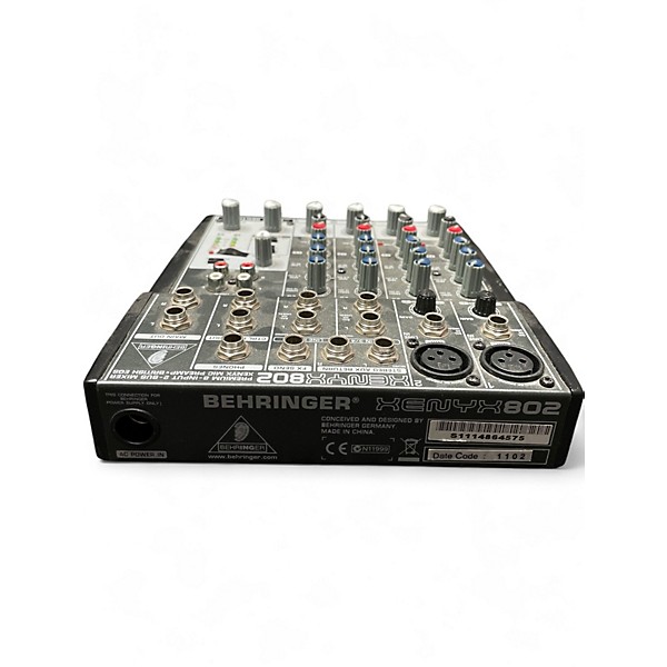 Used Behringer Xenyx 802 Unpowered Mixer