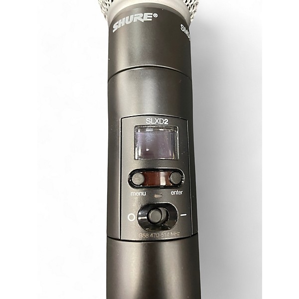 Used Shure 2LXD2 with SM58 Head Handheld Wireless System