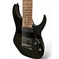 Used Ibanez RG8 8 String Black Solid Body Electric Guitar