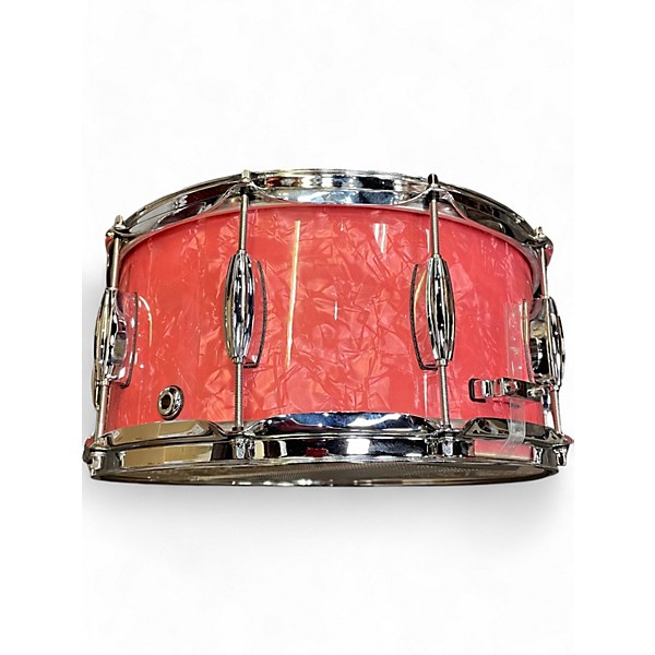 Used Tjs Custom 6.5in SNARE PINK Drum