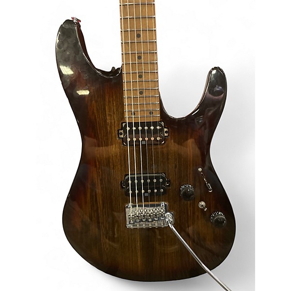 Used Ibanez AZ242BC 2 Tone Sunburst Solid Body Electric Guitar