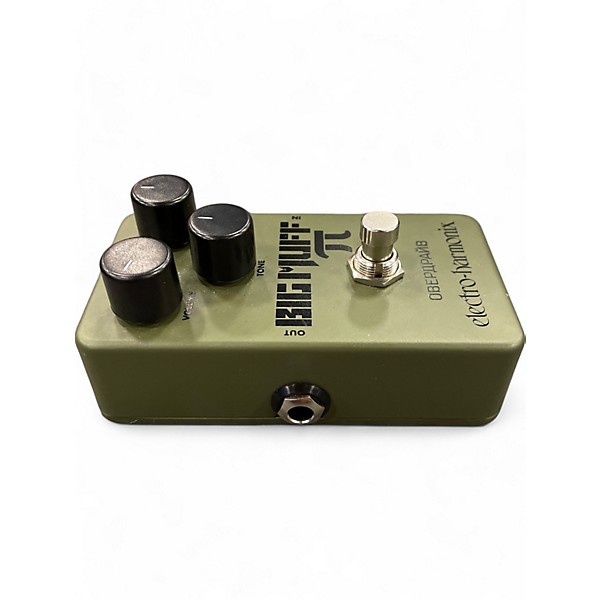 Used Electro-Harmonix Green Russian Big Muff Pi Fuzz Effect Pedal