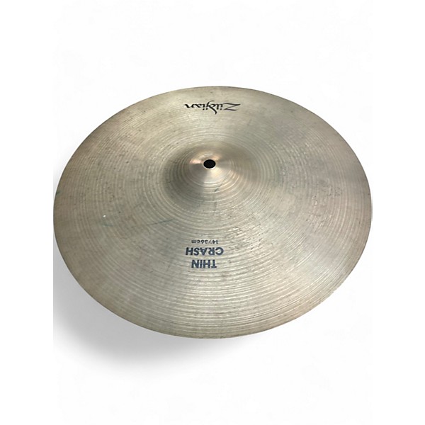 Used Zildjian 14in A Series Thin Crash Cymbal