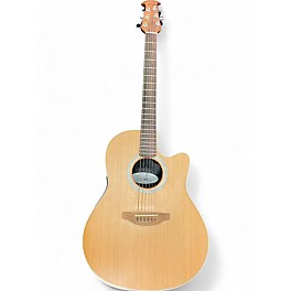 Used Ovation Balladeer GCS771LX-C Natural Acoustic Electric Guitar