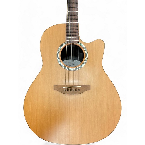 Used Ovation Balladeer GCS771LX-C Natural Acoustic Electric Guitar