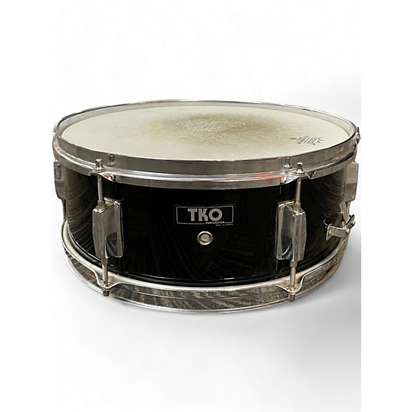 Used TKO 14in Snare Drum Black Drum