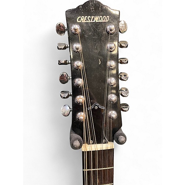 Used Crestwood 2025 Natural 12 String Acoustic Guitar