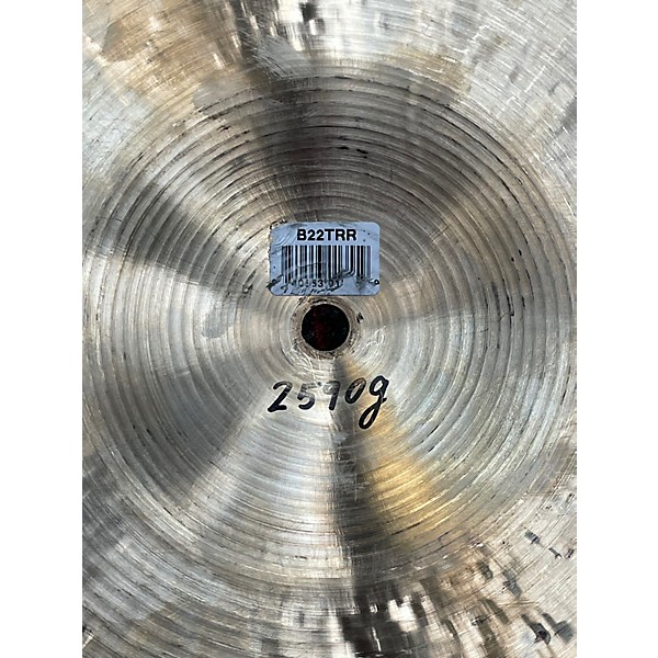 Used MEINL 22in Byzance Jazz Tradition Ride Cymbal