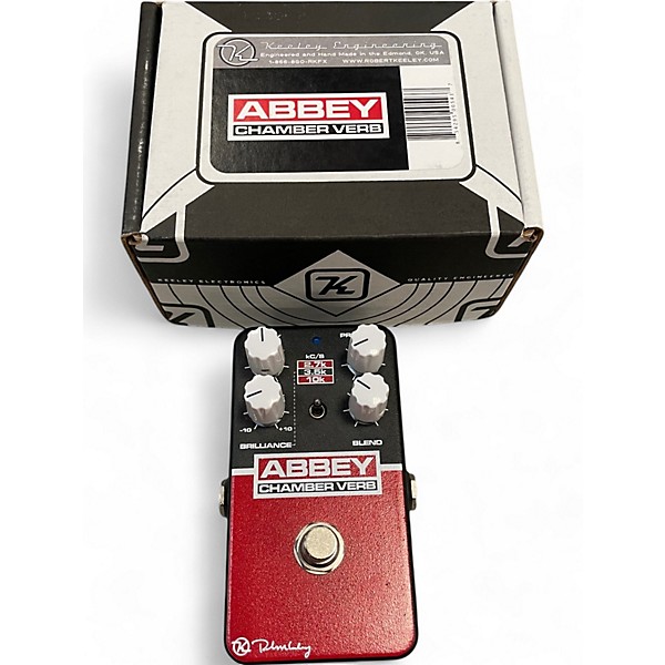 Used Keeley Abbey Chamber Verb Effect Pedal