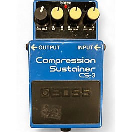 Used BOSS CS3 Compressor Sustainer Effect Pedal