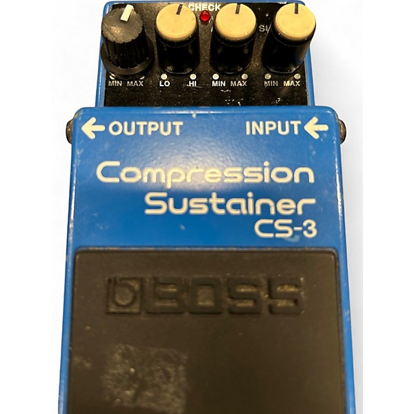 Used BOSS CS3 Compressor Sustainer Effect Pedal