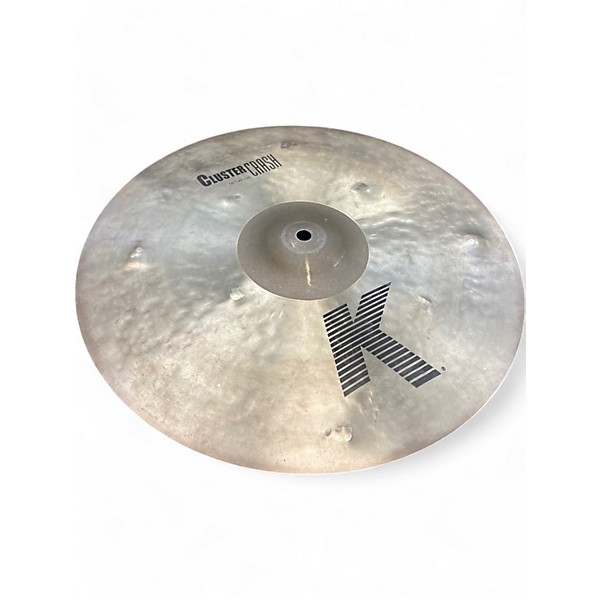 Used Zildjian 16in K Cluster Crash Cymbal