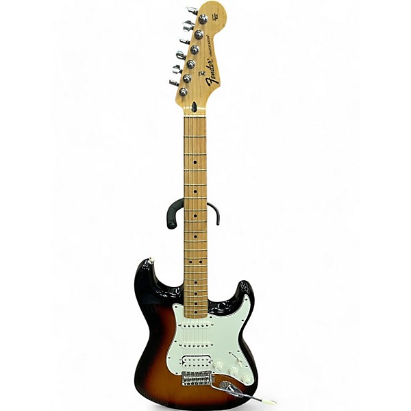 Used 2017 Fender stratocaster 3 Color Sunburst Solid Body Electric Guitar