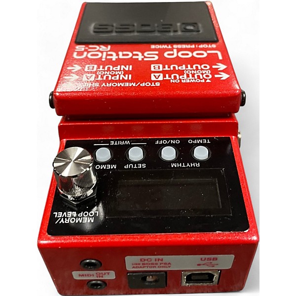 Used BOSS RC5 Pedal