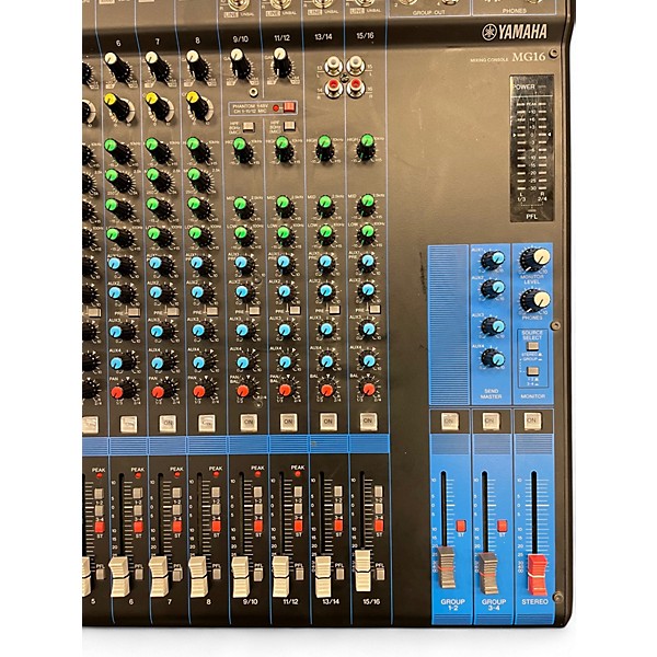 Used Yamaha MG16 Unpowered Mixer