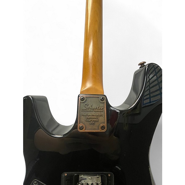 Used 2009 Schecter Guitar Research C1 Floyd Rose Special Camo Solid Body Electric Guitar