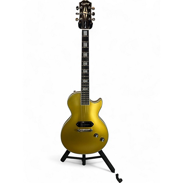 Used Epiphone BLUES POWER Gold Solid Body Electric Guitar