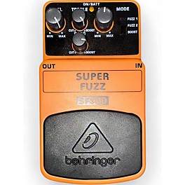 Used Behringer SF300 Super Fuzz Effect Pedal