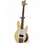 Used Sterling by Music Man Sub 4 Yellow Electric Bass Guitar thumbnail