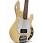 Used Sterling by Music Man Sub 4 Yellow Electric Bass Guitar