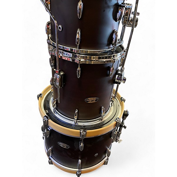 Used 2022 Pearl 5 Piece Masters Maple/Gum Satin Mahogany Drum Kit