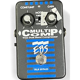 Used EBS MultiComp True Dual Band Compressor Bass Effect Pedal